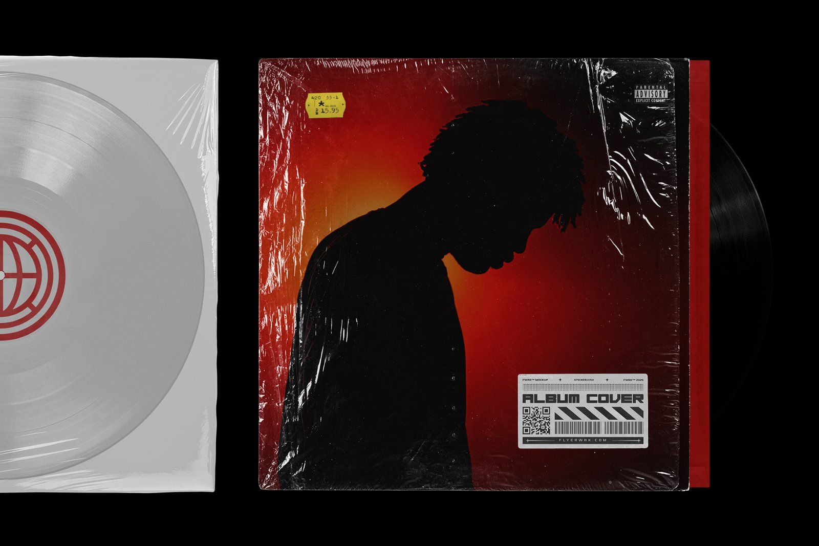 Retro Vinyl Record Mockup Bundle