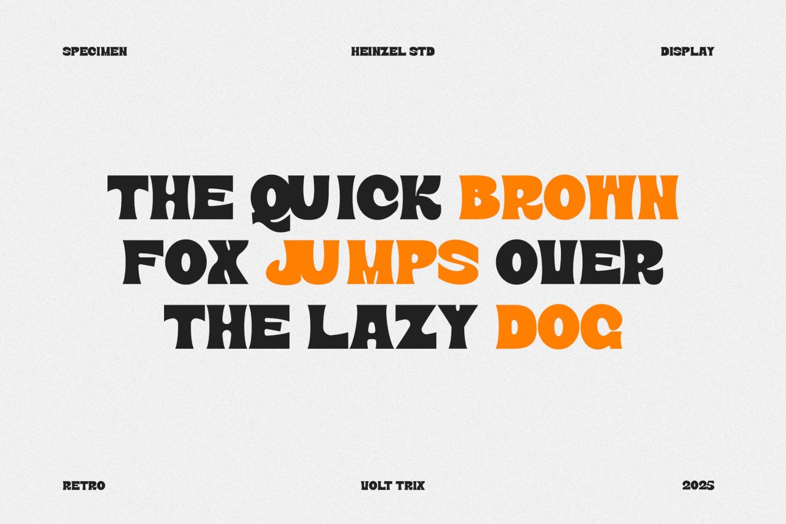 Volt Trix Bold Display Font — image 5