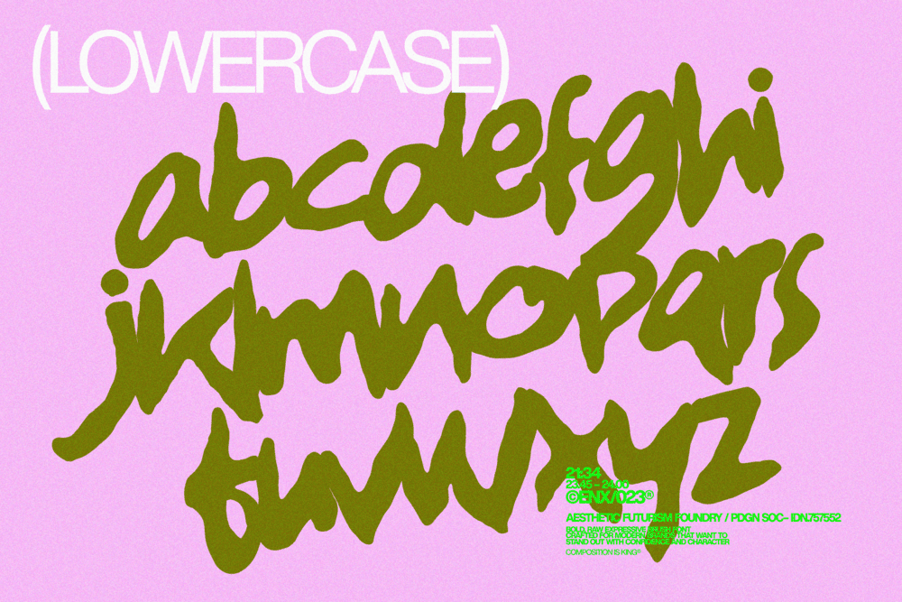 WODIEN  — Raw Branding Font — image 9