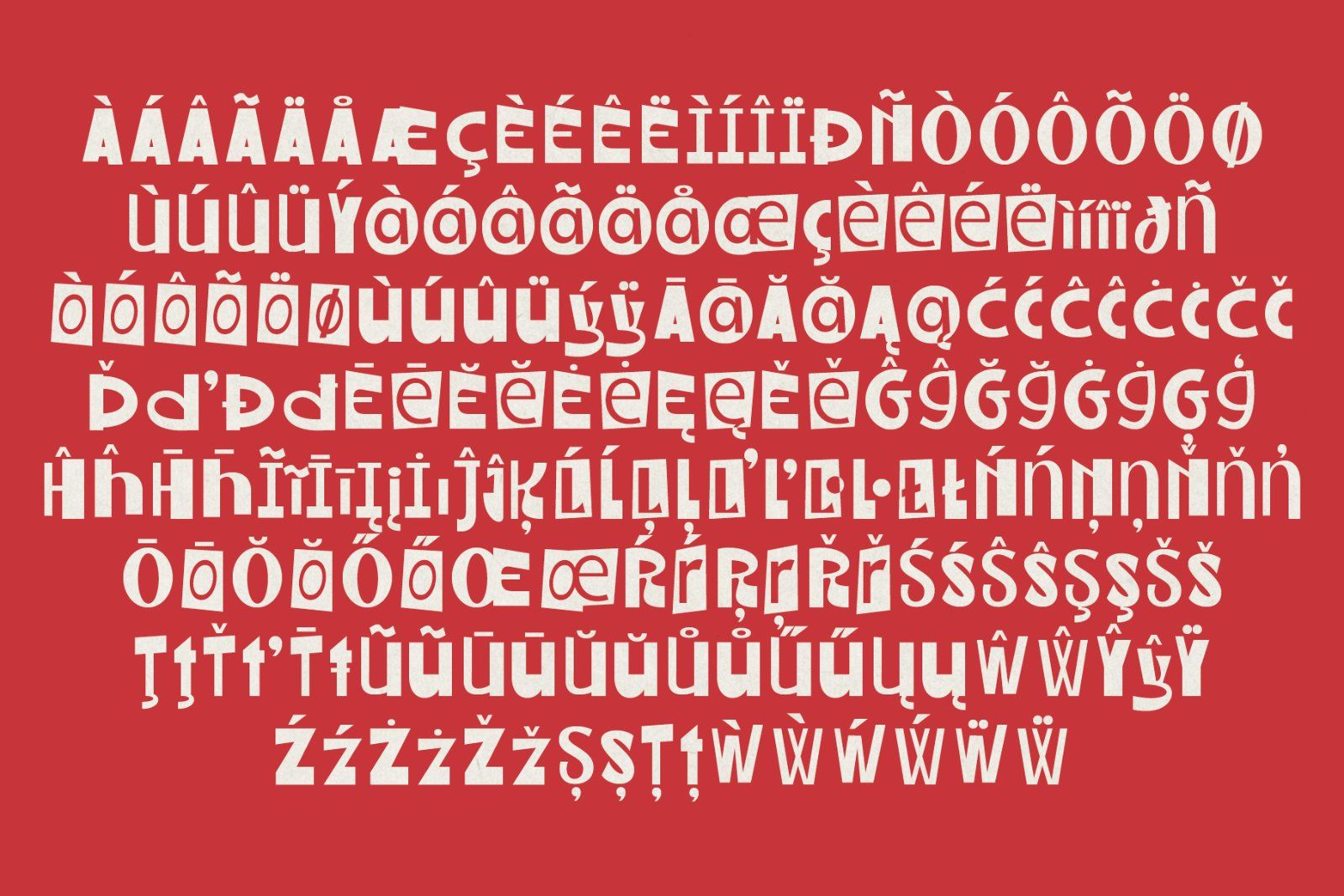 ST Wooble Ransom - Experimental Typeface — image 12