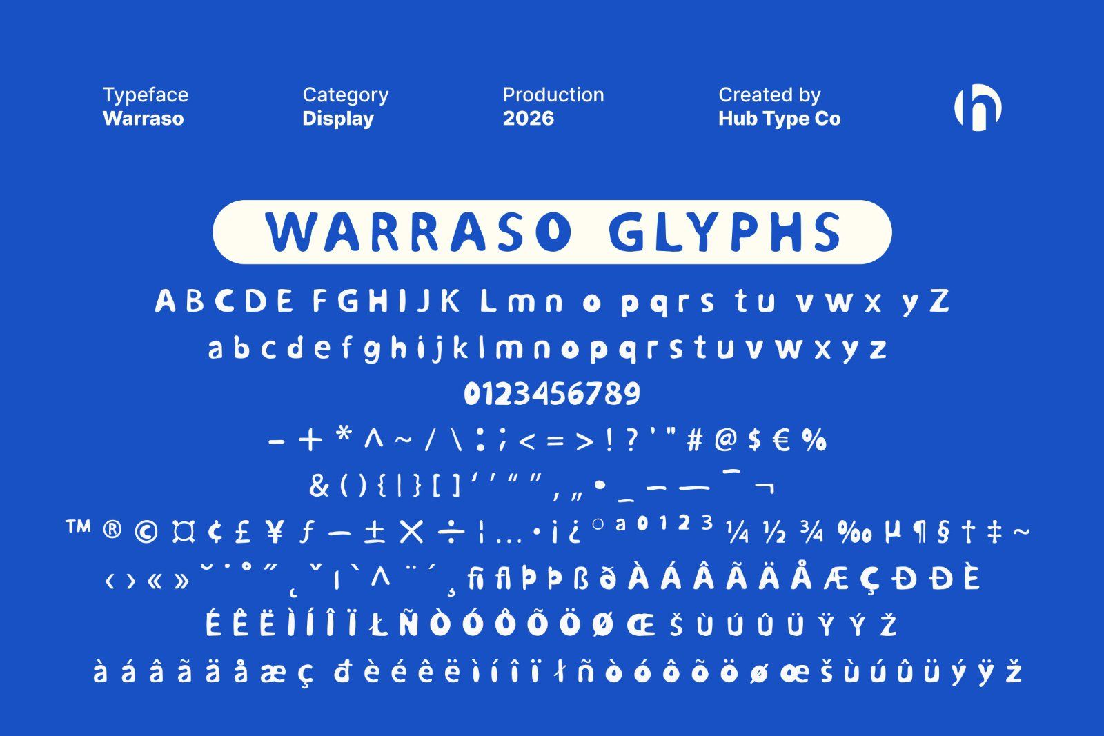 Warraso – Medium Organic Display Font — image 9