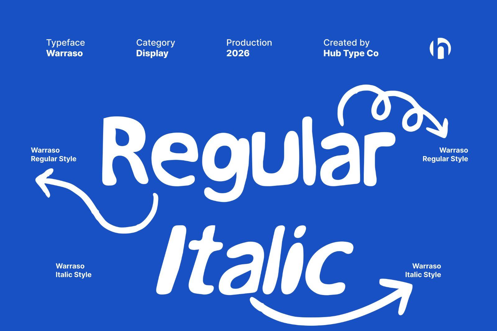 Warraso – Medium Organic Display Font — image 5