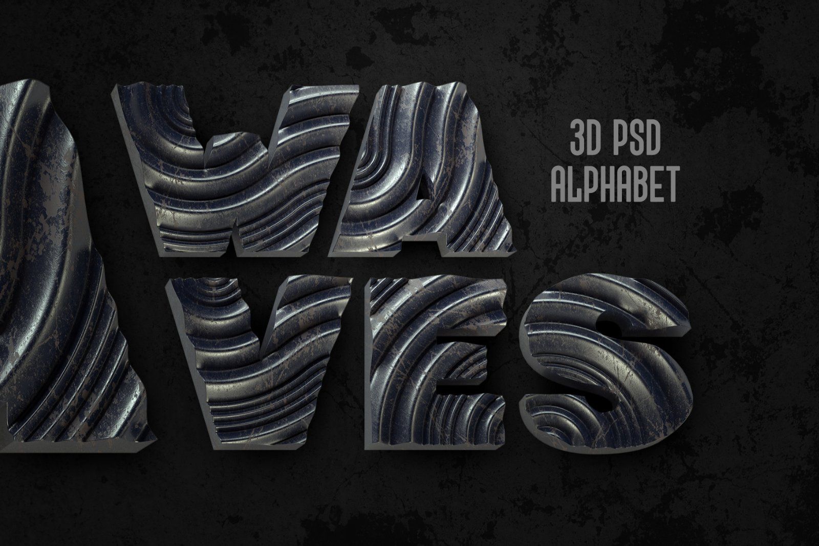Waves PSD Alphabet — image 1