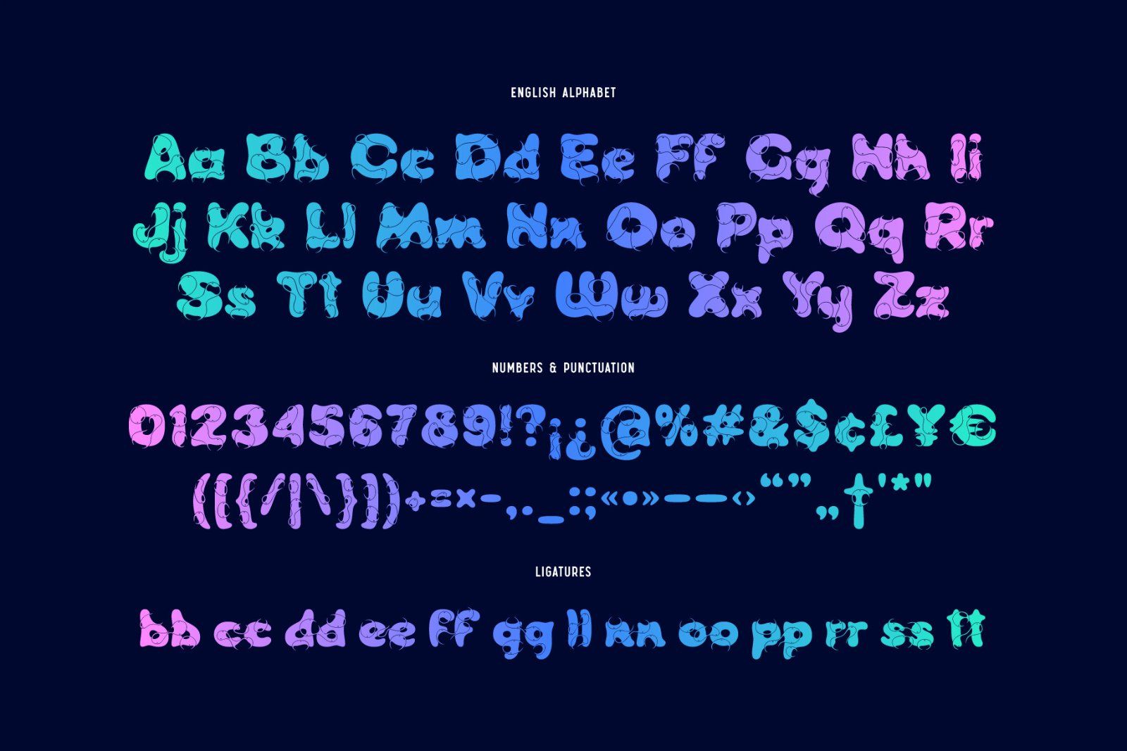Wetty Penny font — image 6