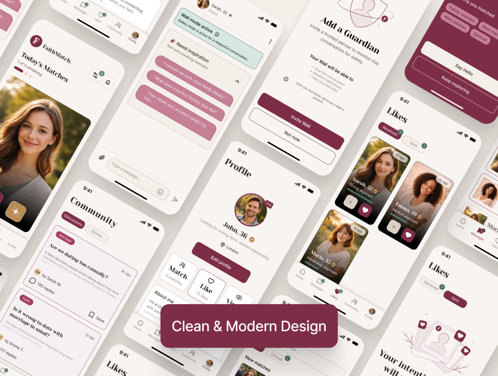 FaithMatch – Dating App Mobile UI Kit — image 7