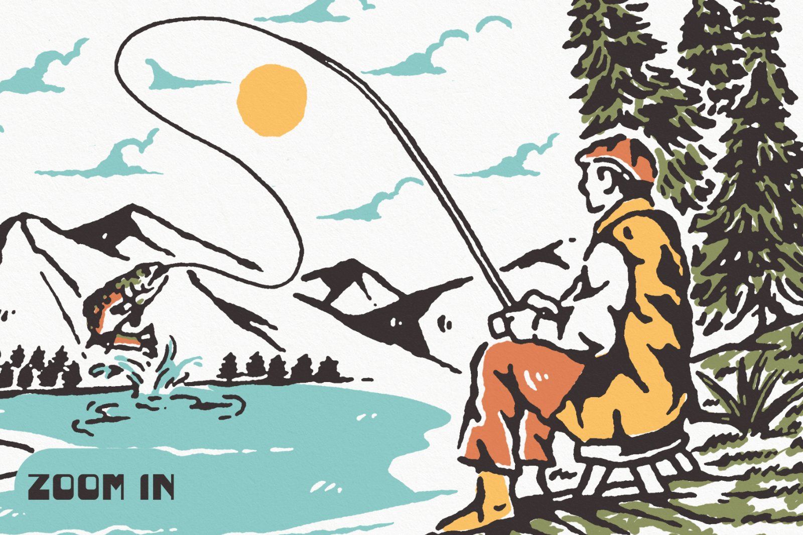 WILDCATCH — Vintage Fishing & Outdoor Illustration — image 3