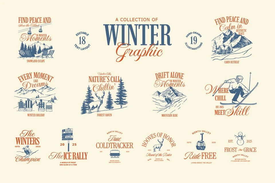 Winter Graphic Collection