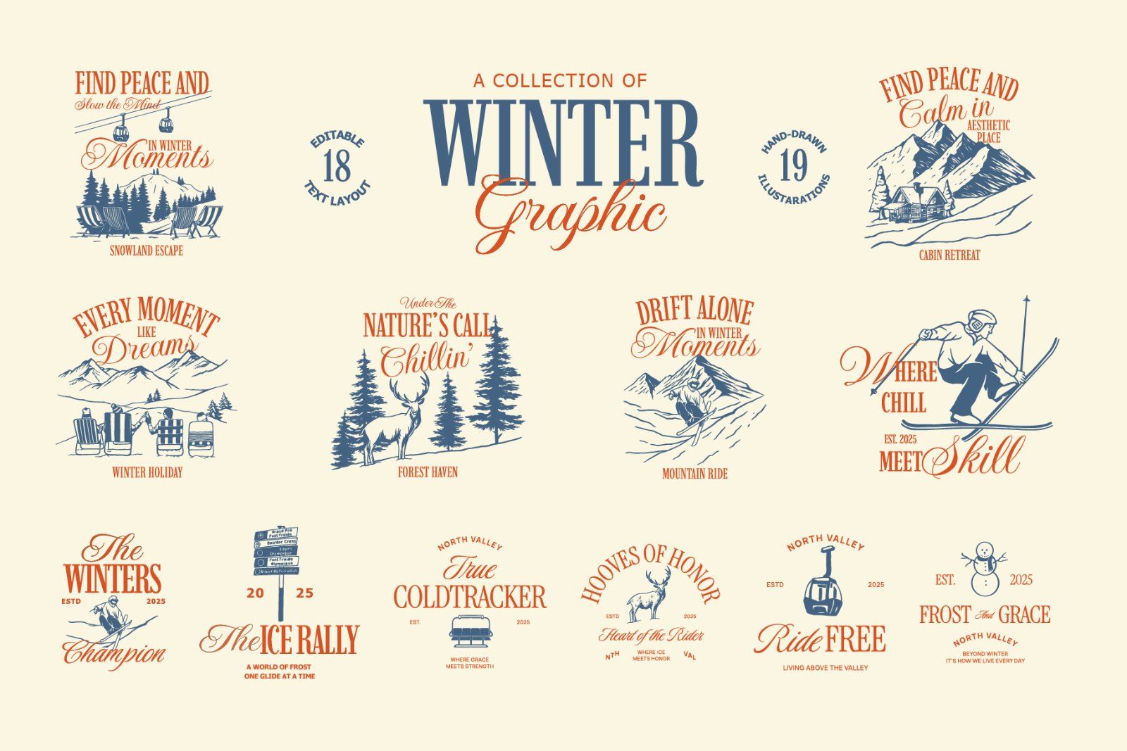 Winter Graphic Collection — image 1