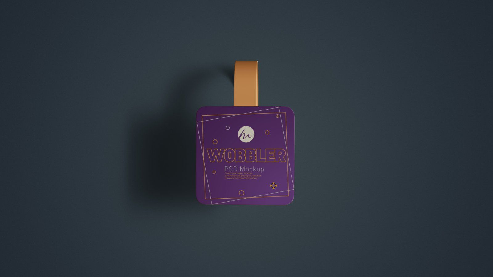 Square Hanging Wobbler Display - 5 PSDs — image 2