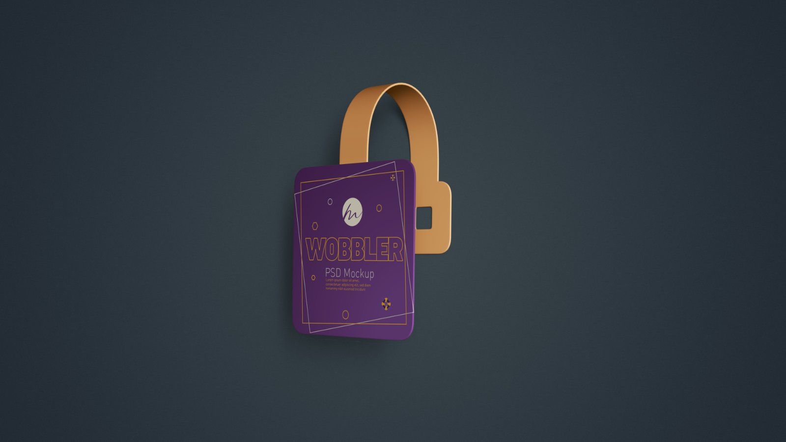 Square Hanging Wobbler Display - 5 PSDs — image 3