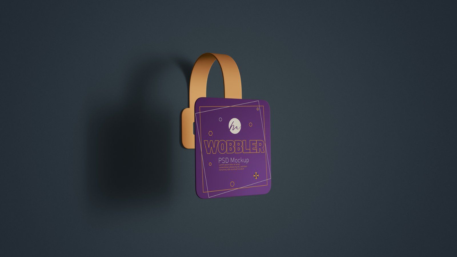 Square Hanging Wobbler Display - 5 PSDs — image 4
