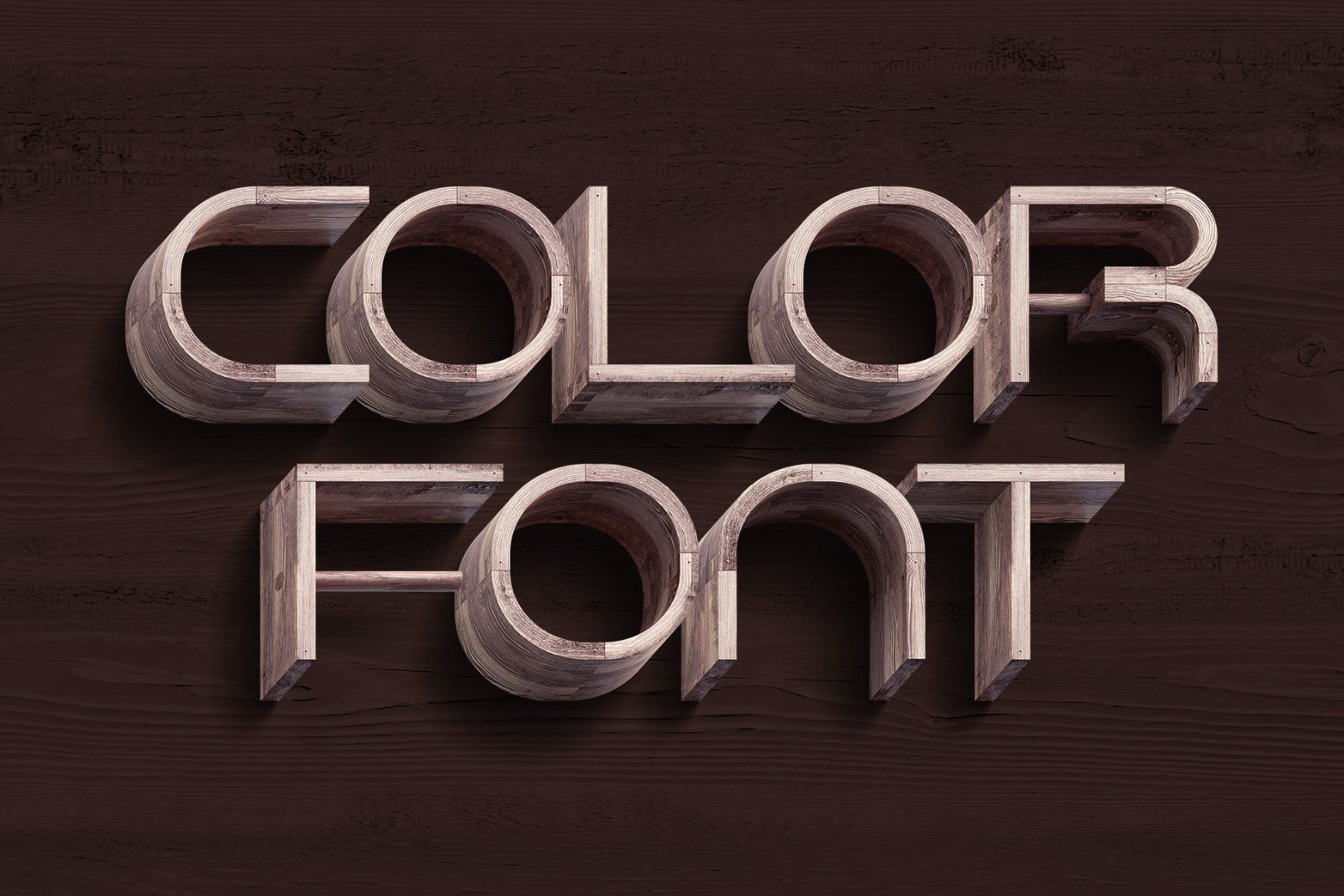 Wood Yard - Color Font — image 4