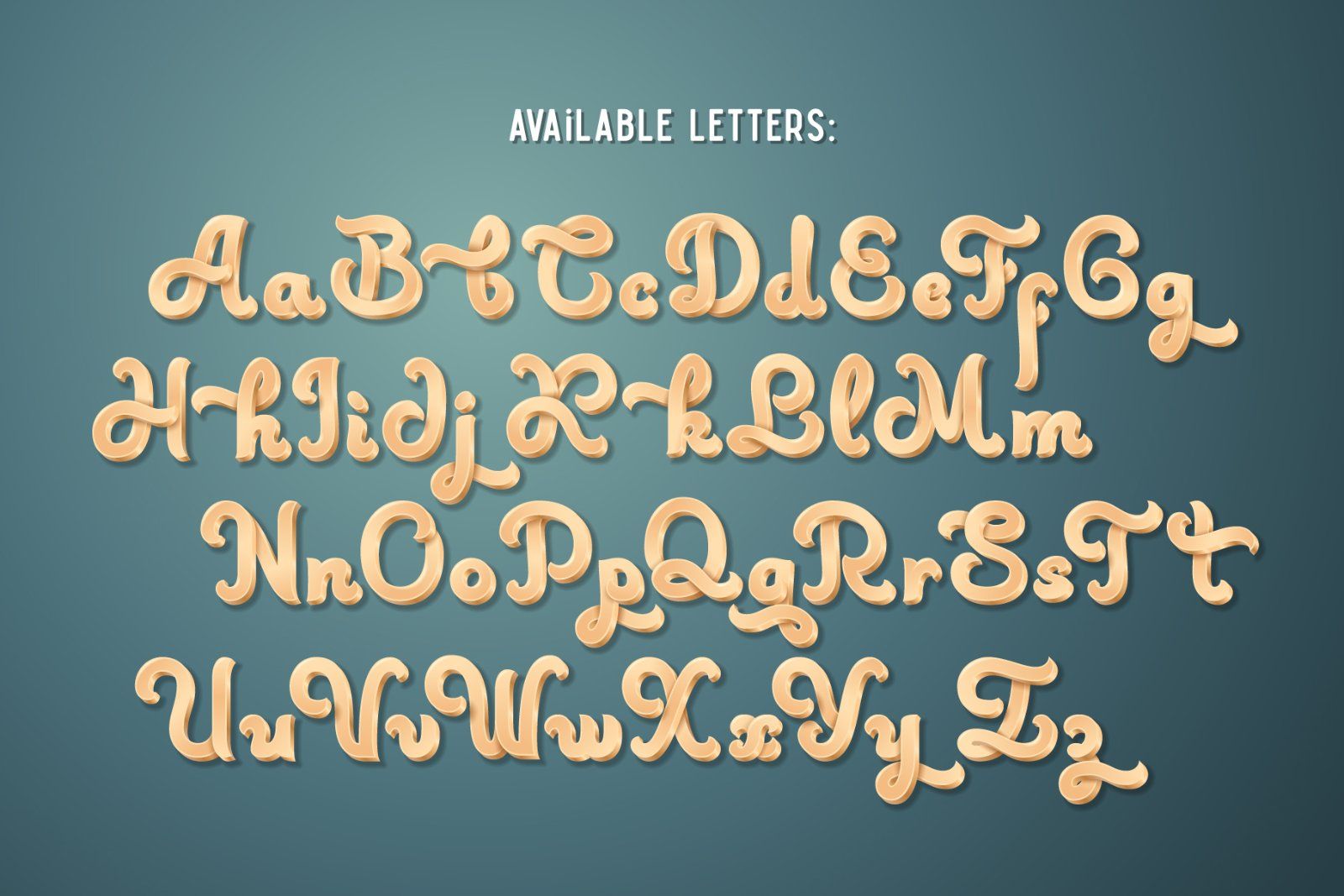Wooden Filings Alphabet — image 4
