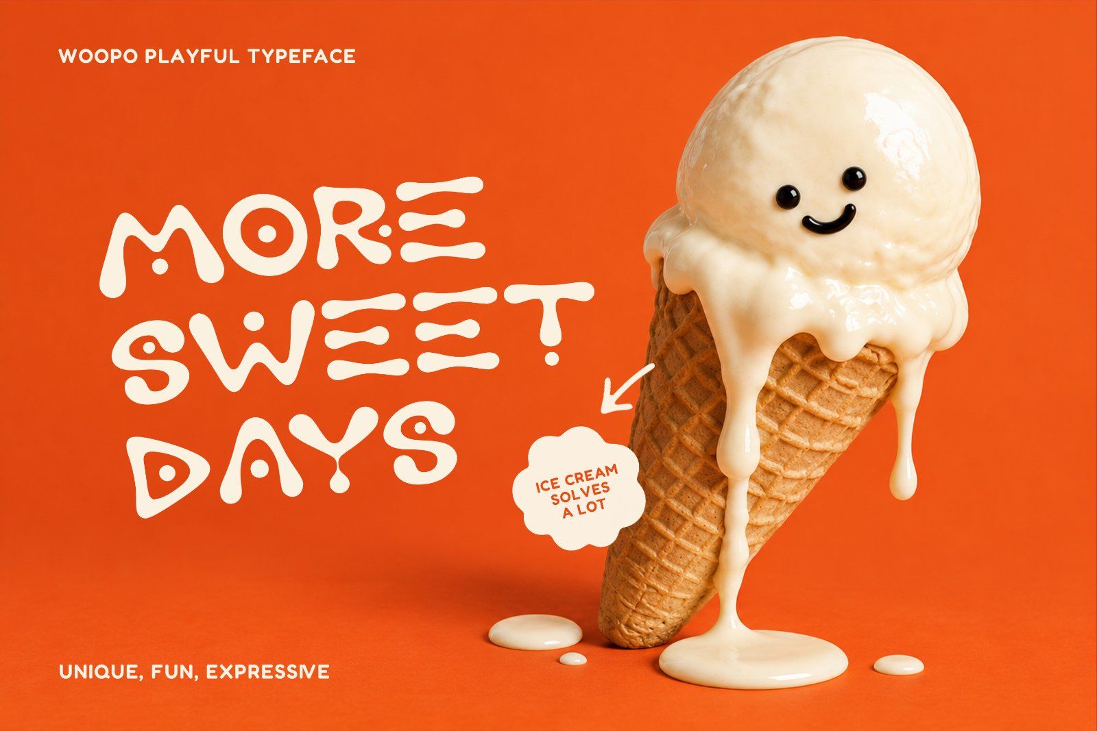 Font Woopo — Playful Display Typeface — image 3