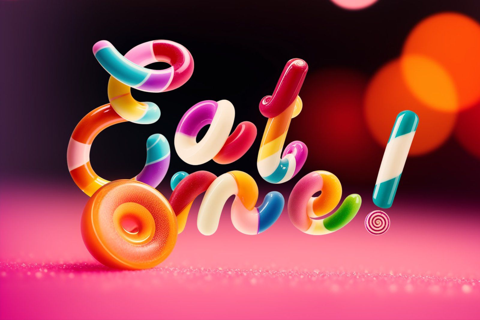 Yummy Candy - Color Bitmap Font — image 4