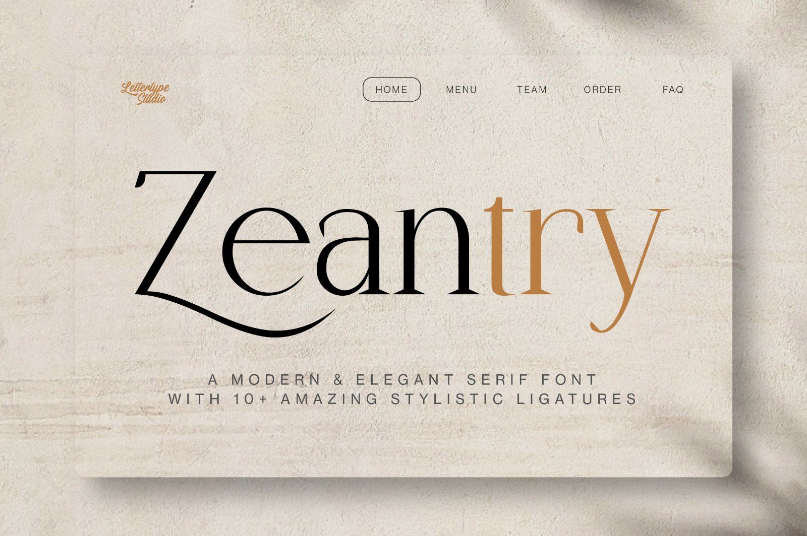 Zeantry a Modern & Elegant Serif — image 10