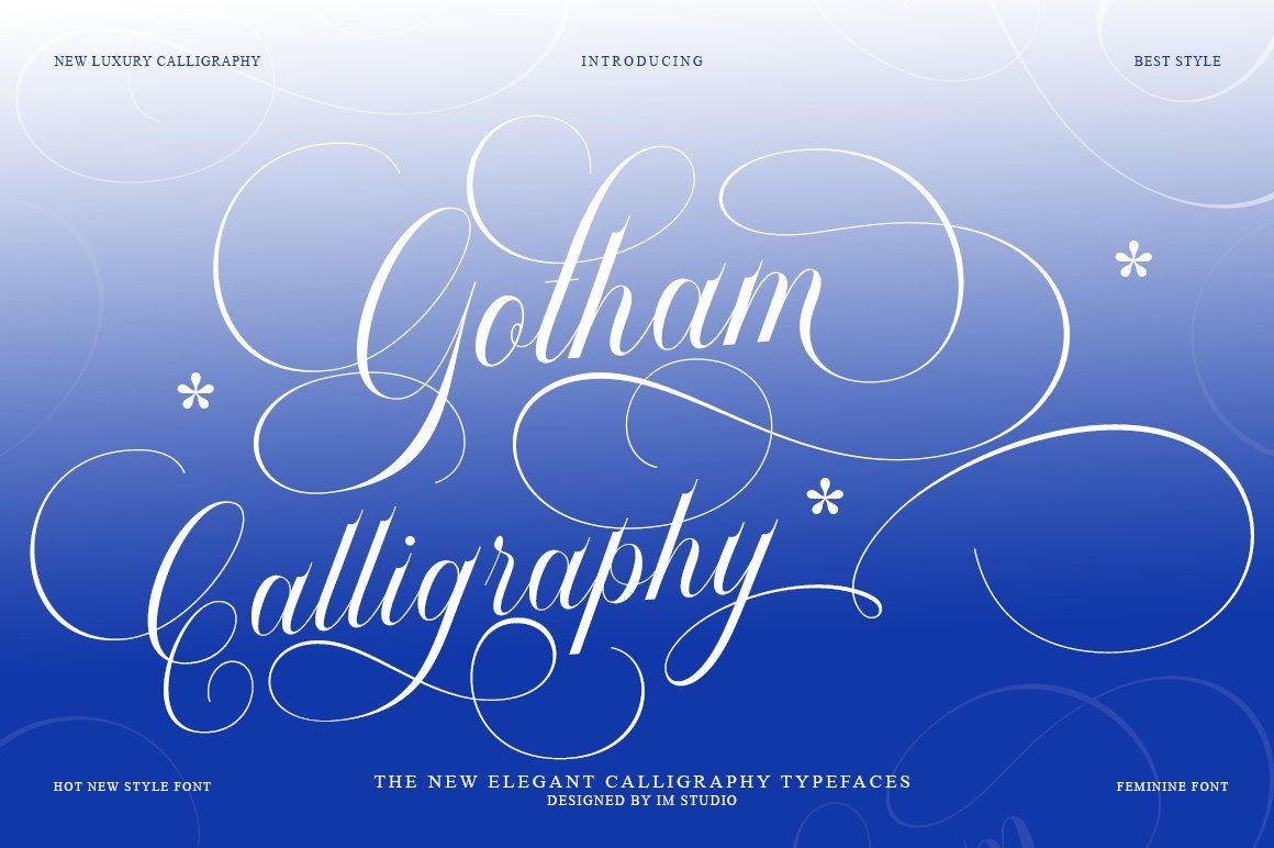 Gotham Calligraphy — image 1