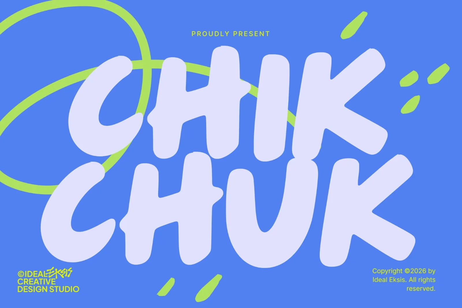 Chik Chuk Playful Display Font — image 1