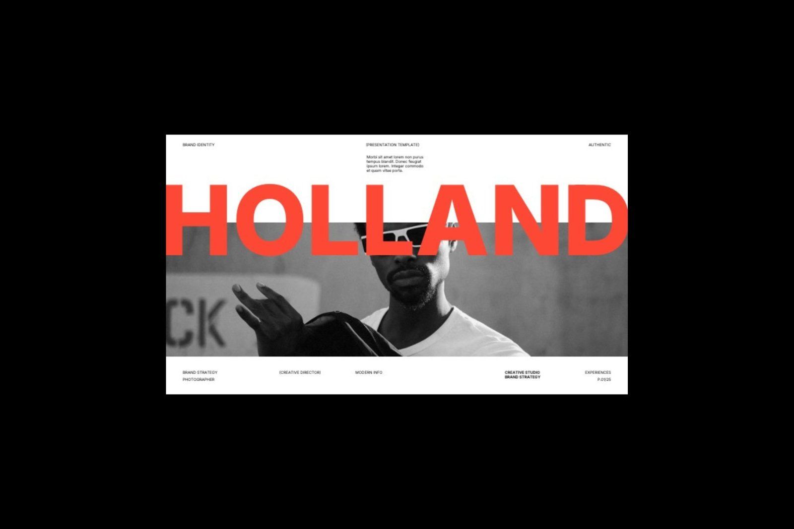 Holland - Brand Identity Google Slides