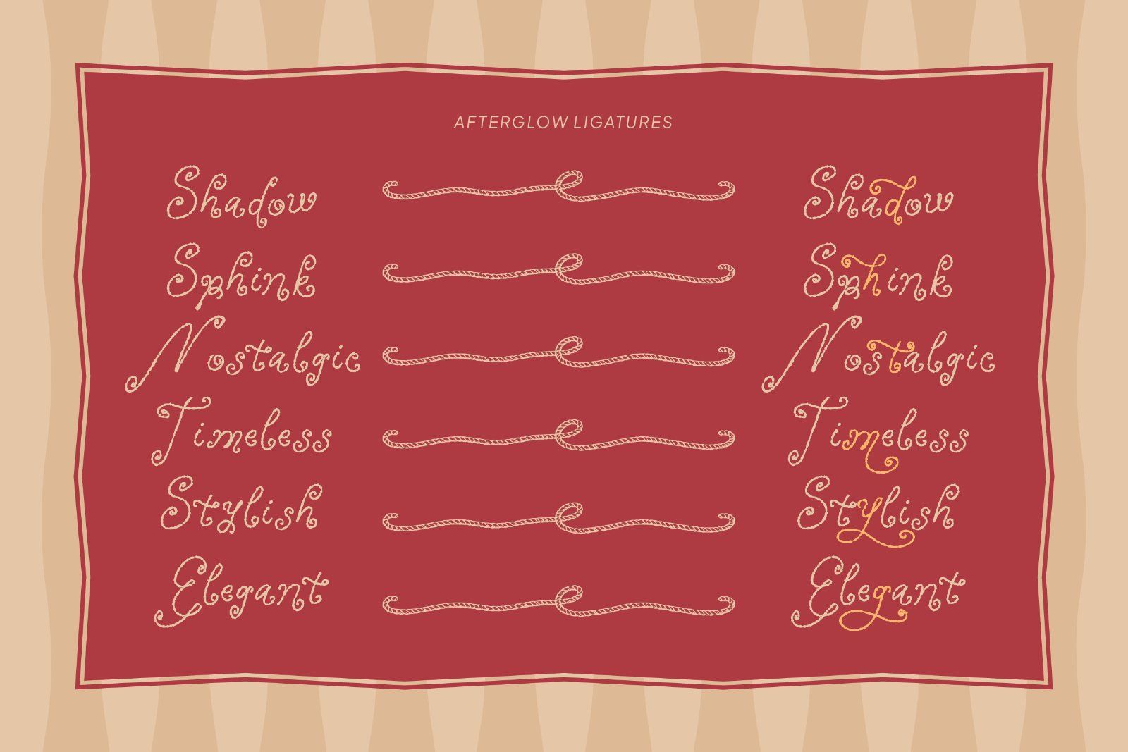 Afterglow – Duo Whimsical Font — image 9
