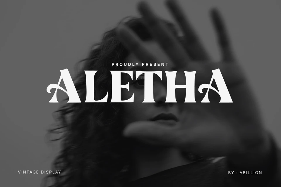 Aletha – Bold Vintage Serif