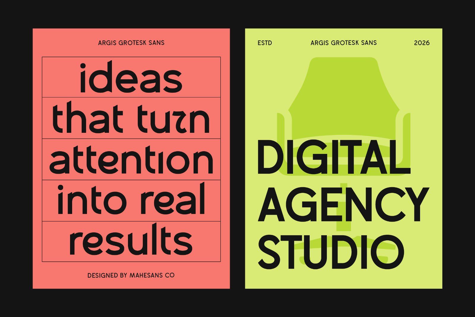 Argis – Geometric Clean Sans Serif — image 2