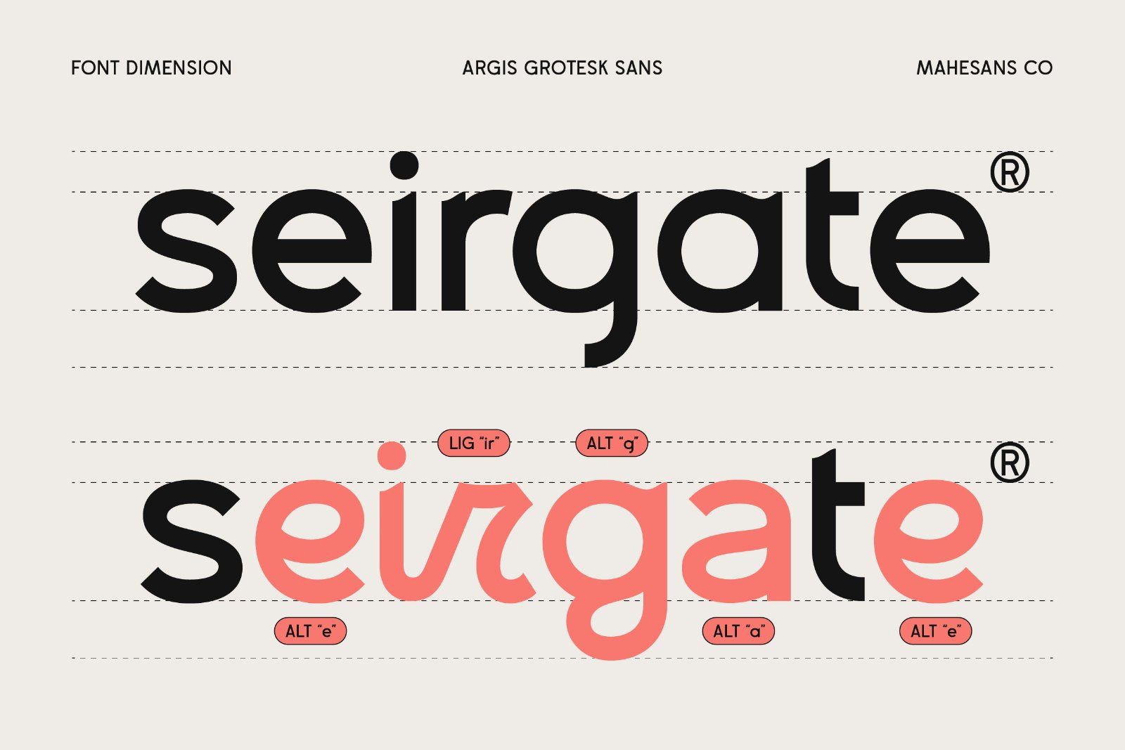 Argis – Geometric Clean Sans Serif — image 7
