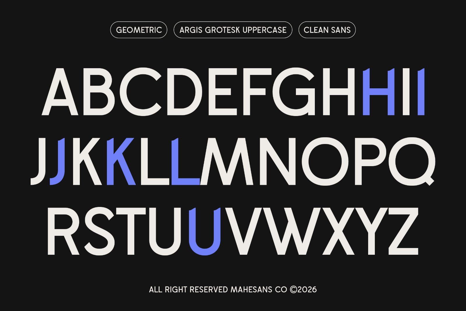 Argis – Geometric Clean Sans Serif — image 8