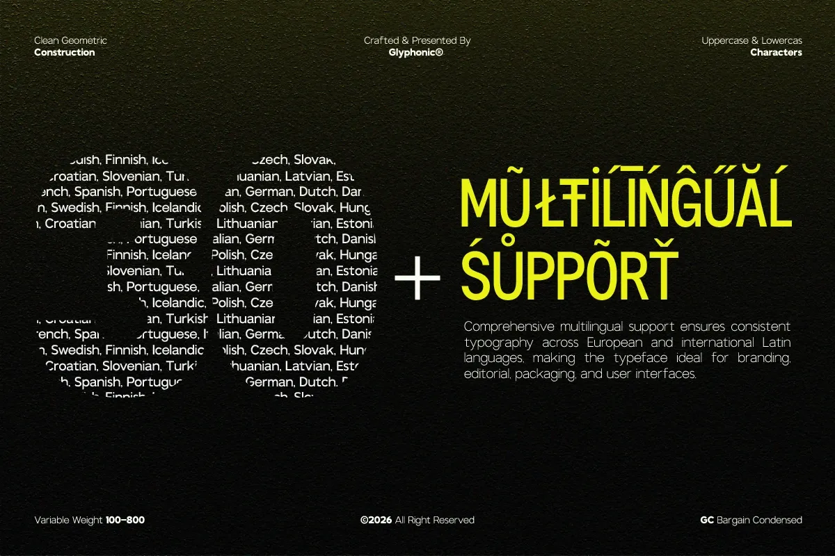 GC Bargain Condensed - New Condensed Sans — image 8