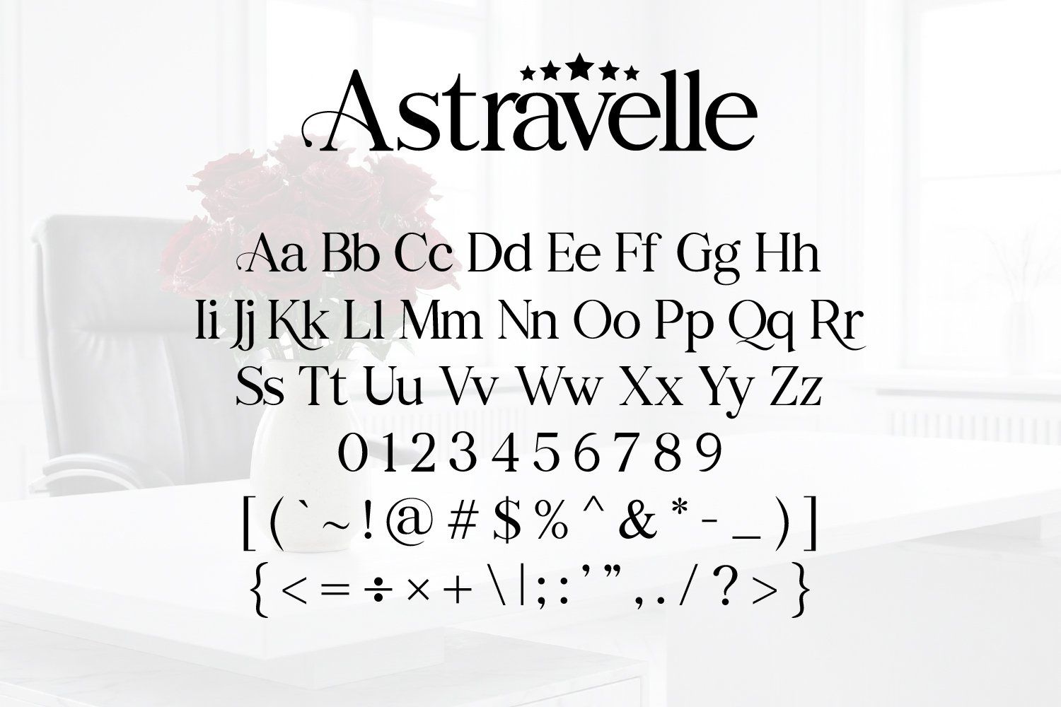 Astravelle modern serif