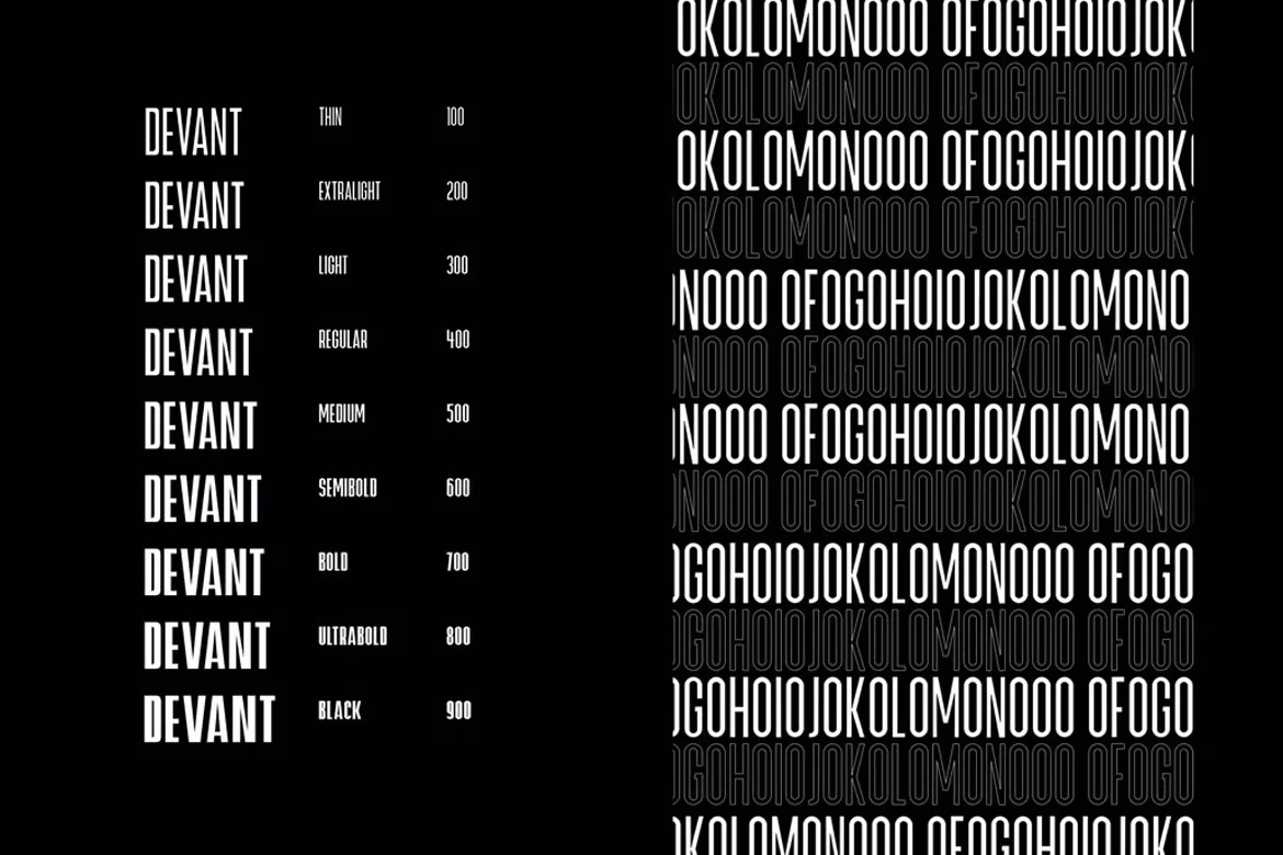 Devant Pro - Modern Typeface — image 5