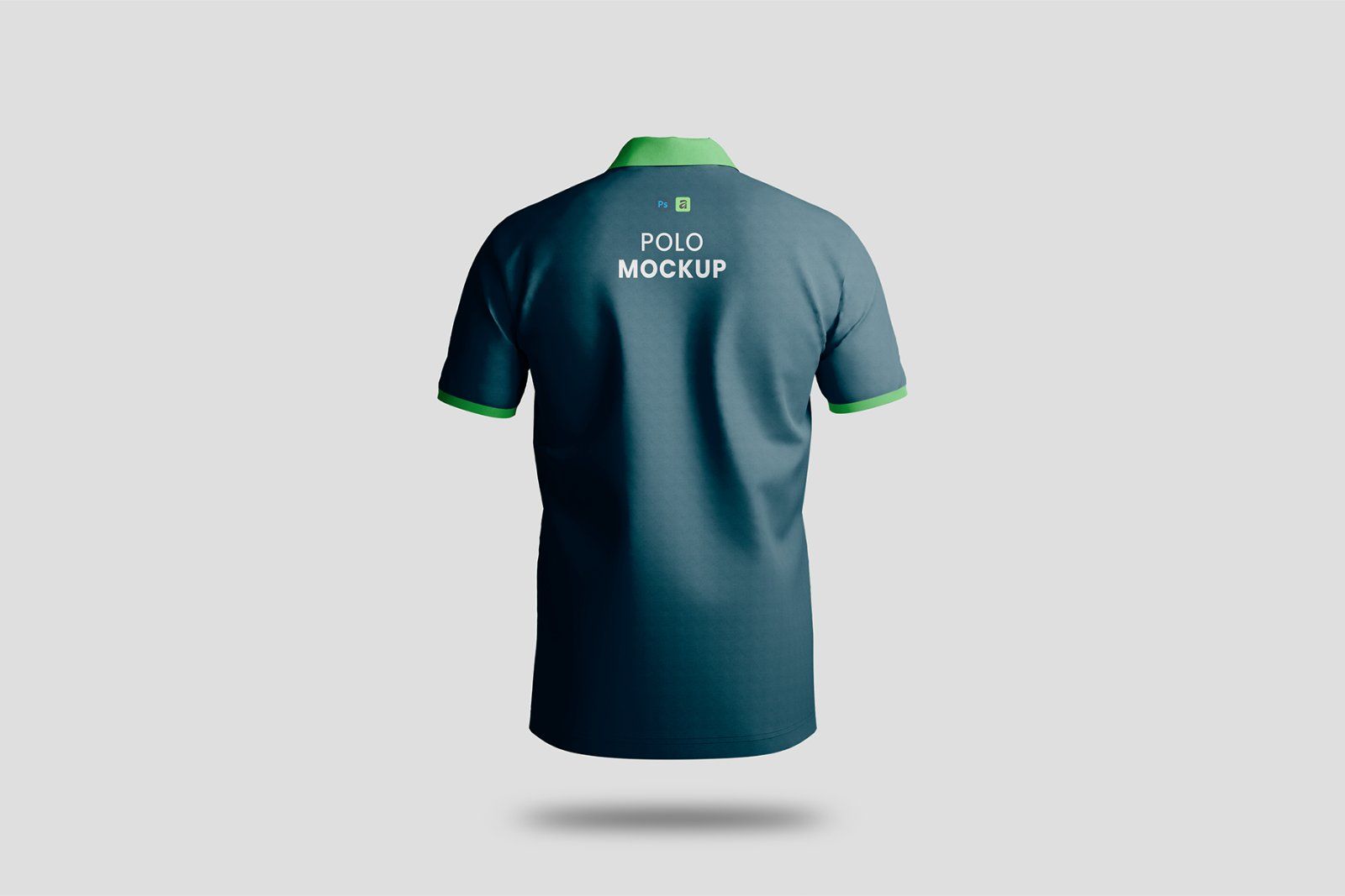 Polo Tshirt Mockup Front & Back — image 3