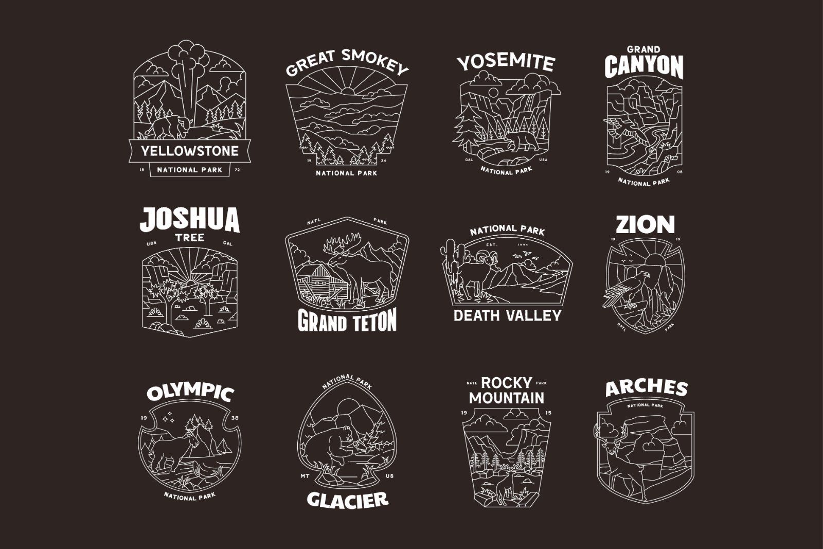 National Park Illustration Vol. 01 — image 3