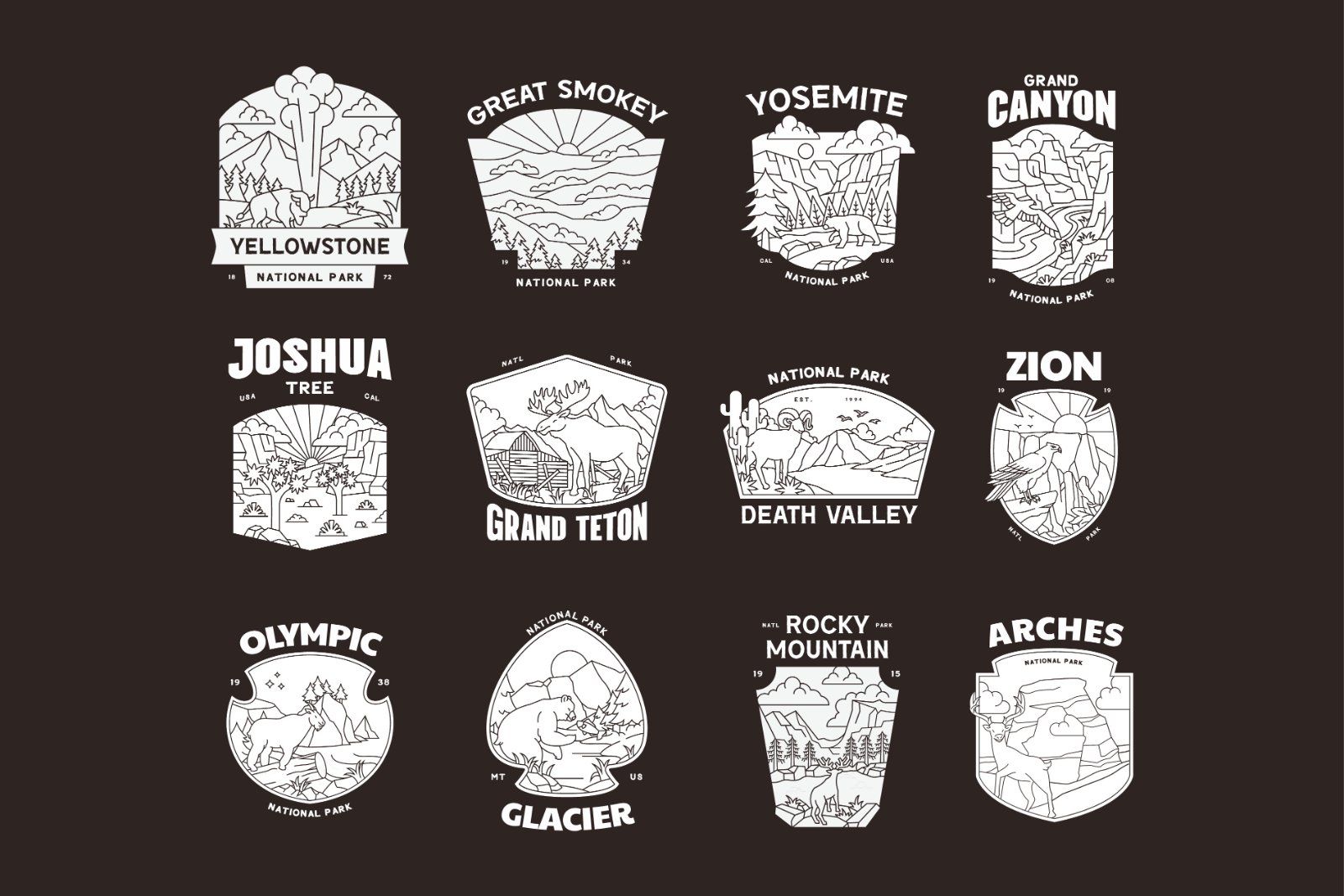 National Park Illustration Vol. 01 — image 4