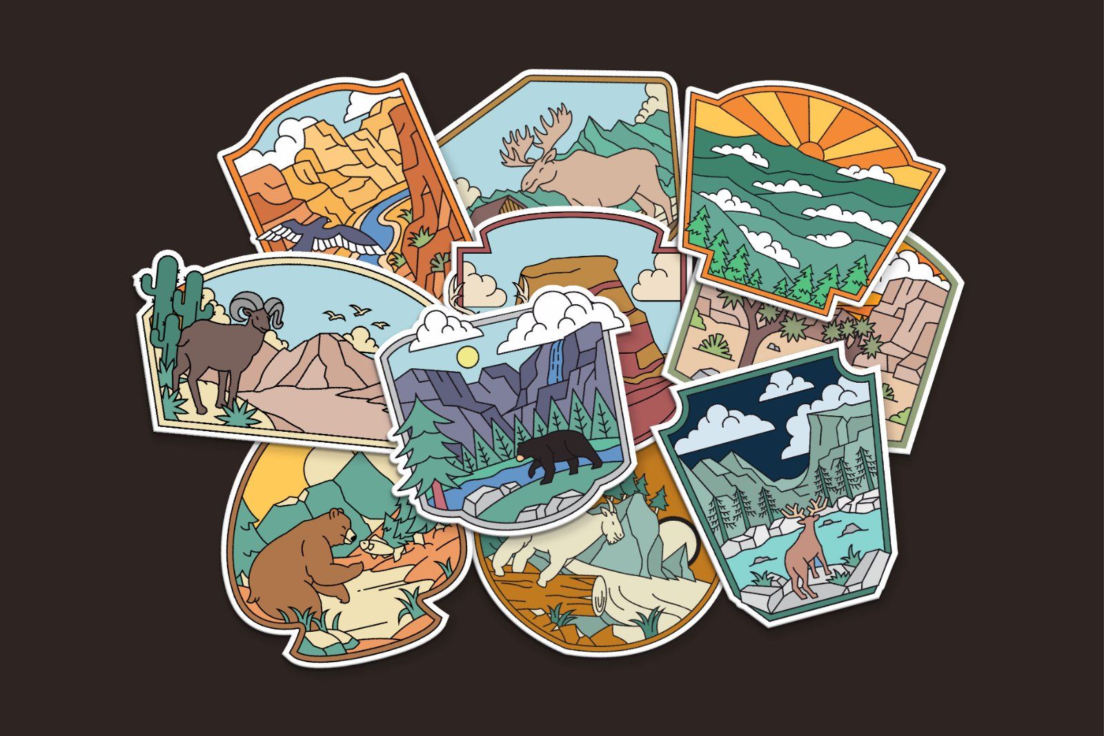 National Park Illustration Vol. 01 — image 9