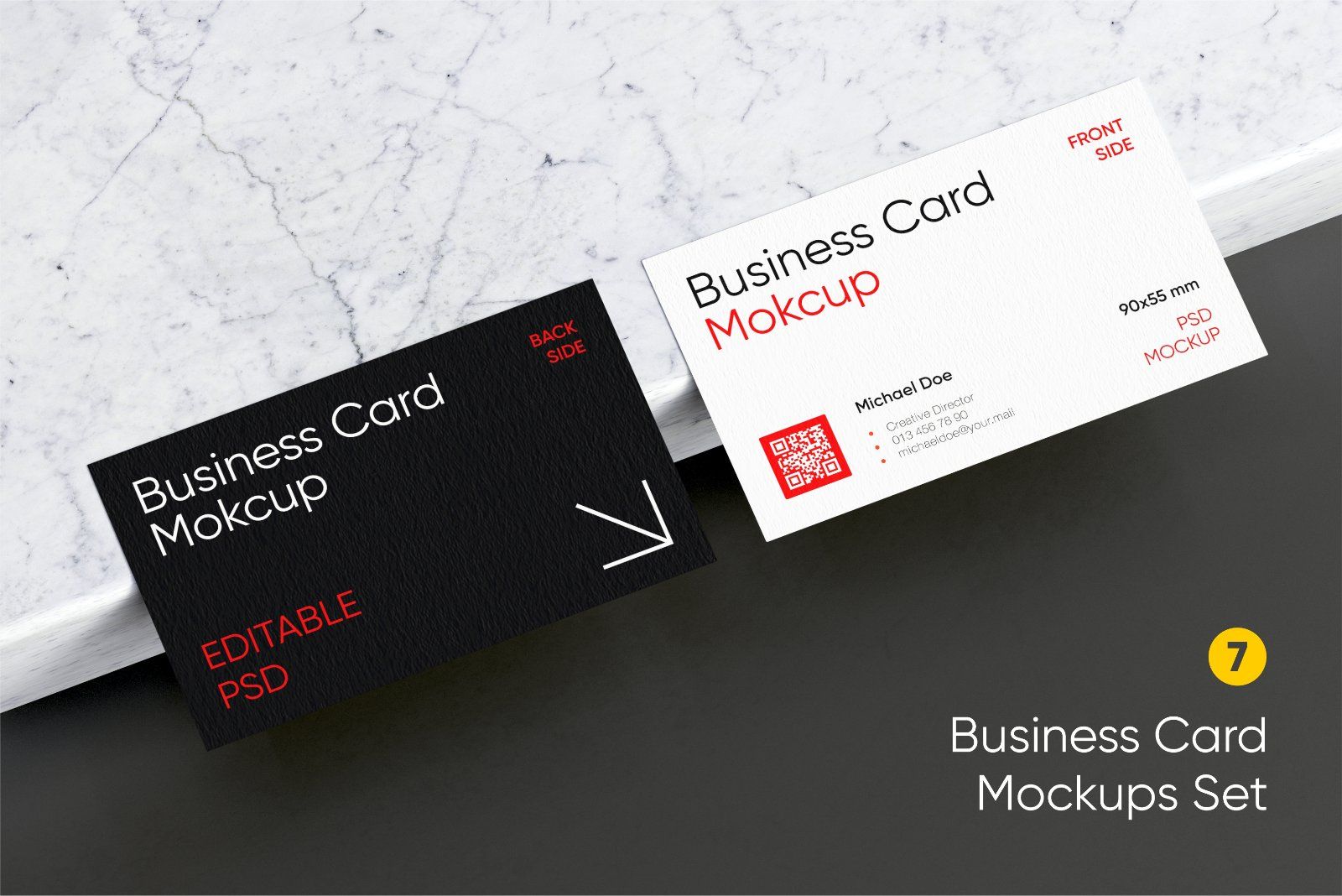 Business Card Mockup Set