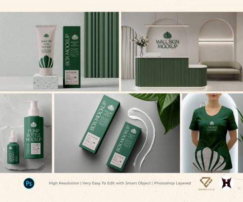 Premium Beauty Clinic Mockup