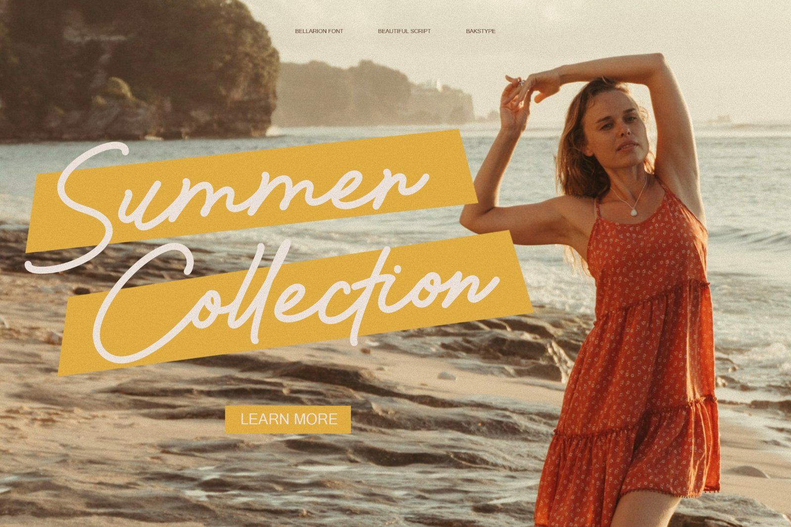 Bellarion | Beautiful Script Font