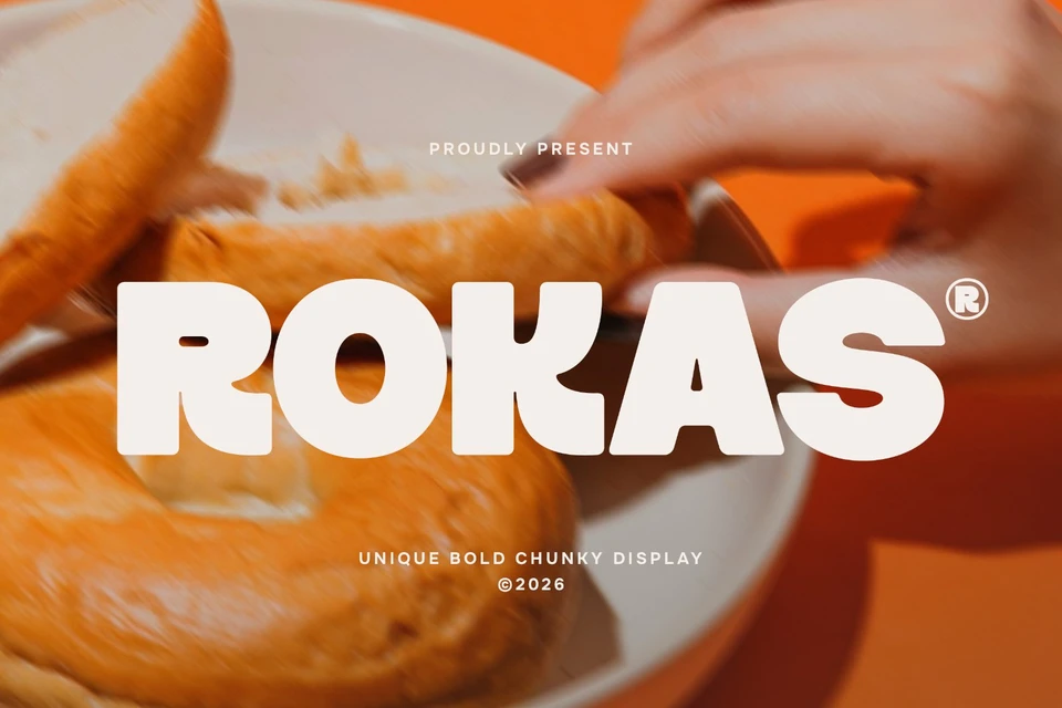 Rokas - Unique Bold Display Font