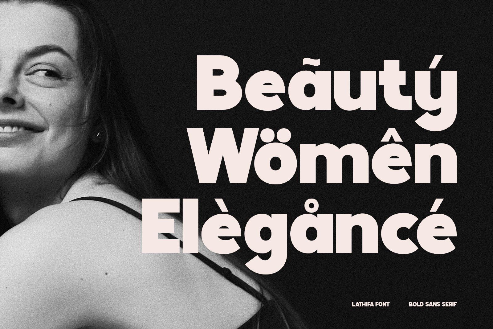 Lathifa - Bold Sans Serif Font — image 10