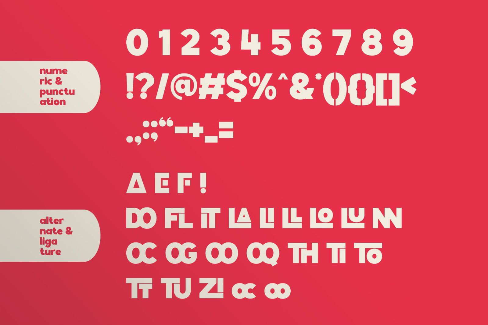 Lathifa - Bold Sans Serif Font — image 9