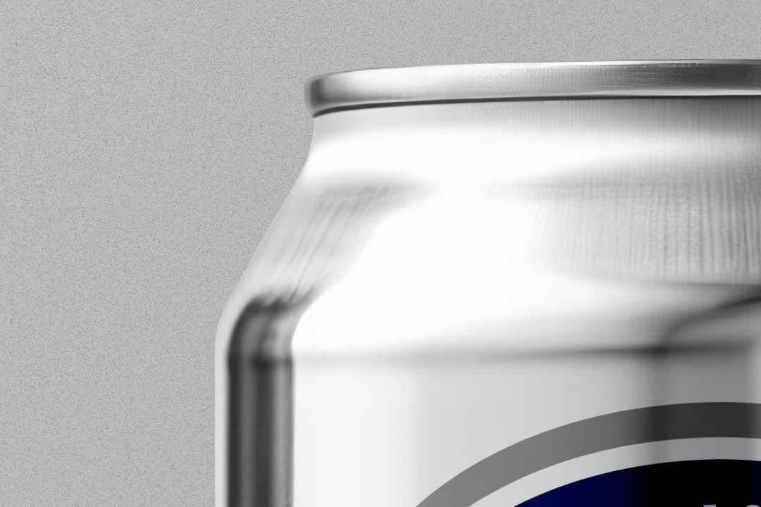 Can Mockup Set - White & Chrome Versions (3 Objects)