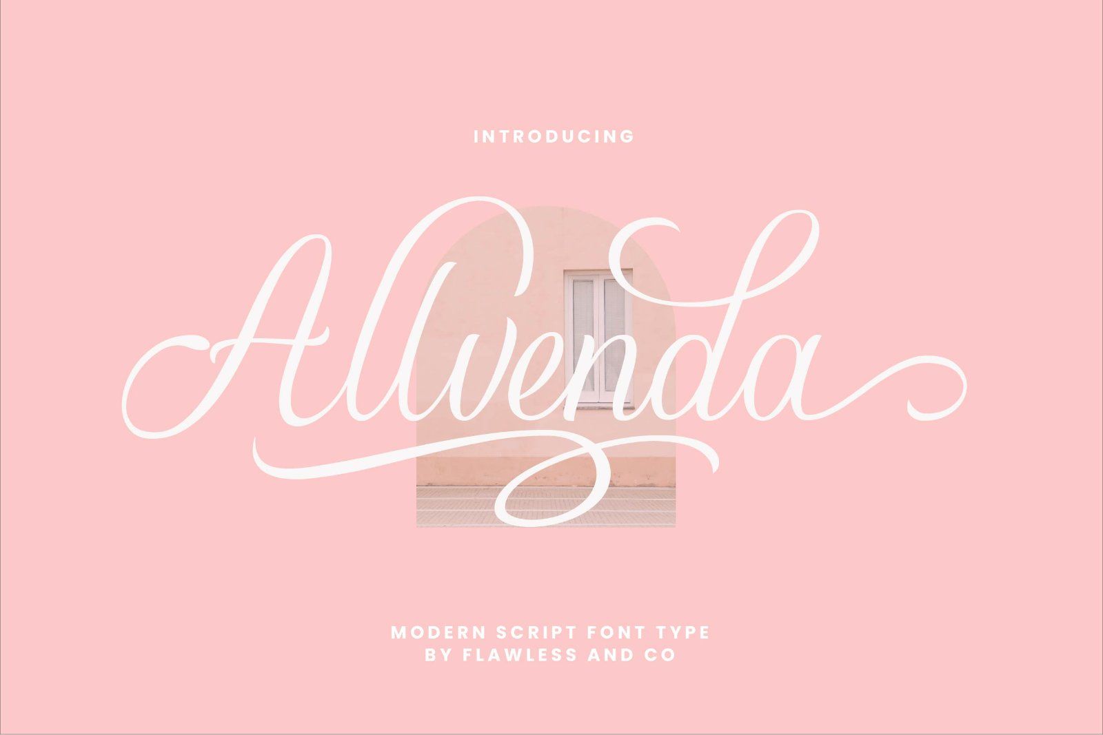 Alvenda - Modern Script Font — image 1