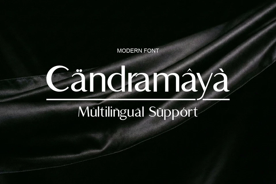 Candramaya Luxury Font