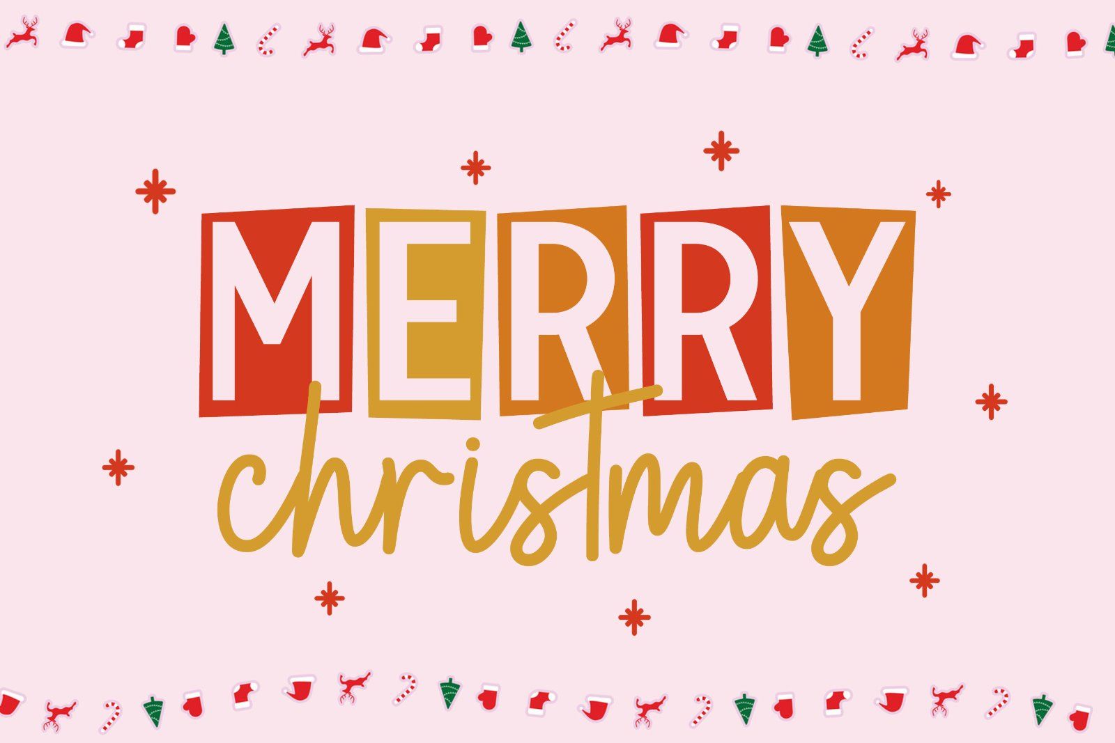 Christmas Holly - Christmas Duo Display Font — image 4