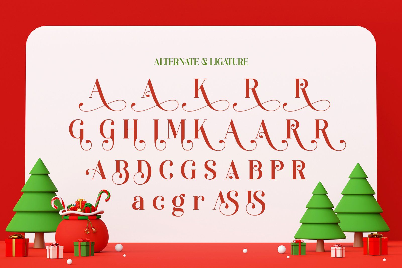 Christmas Again - Modern Serif Font — image 9