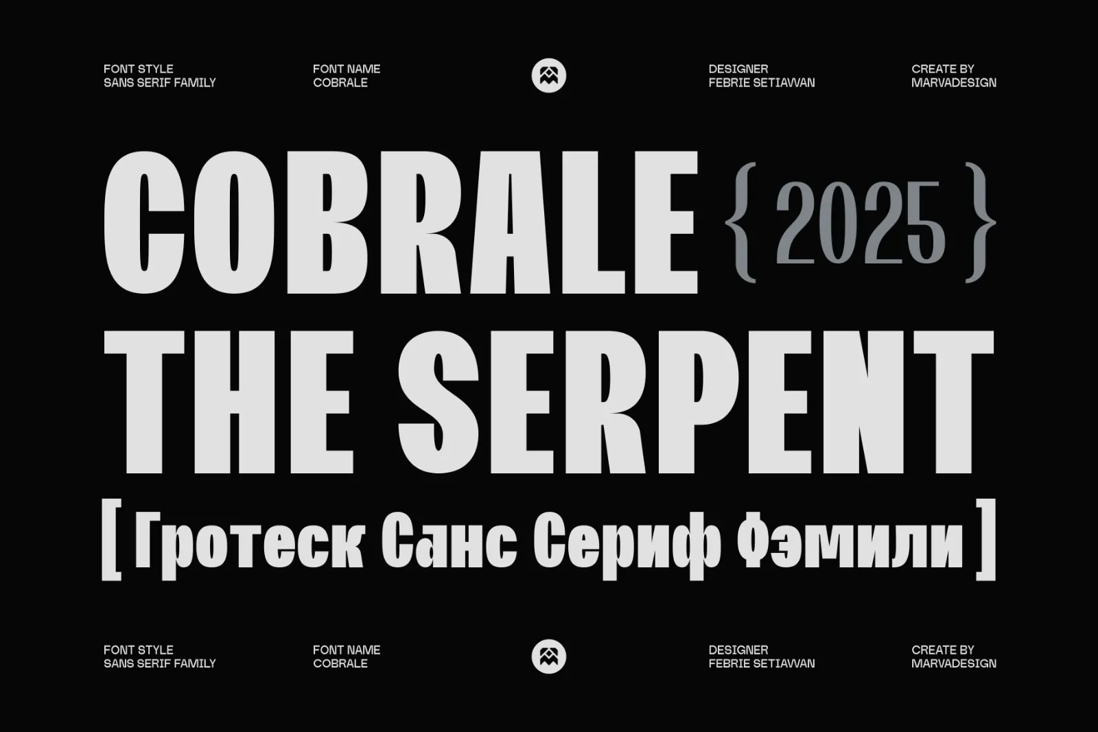 Cobrale - Family Grotesk — image 1