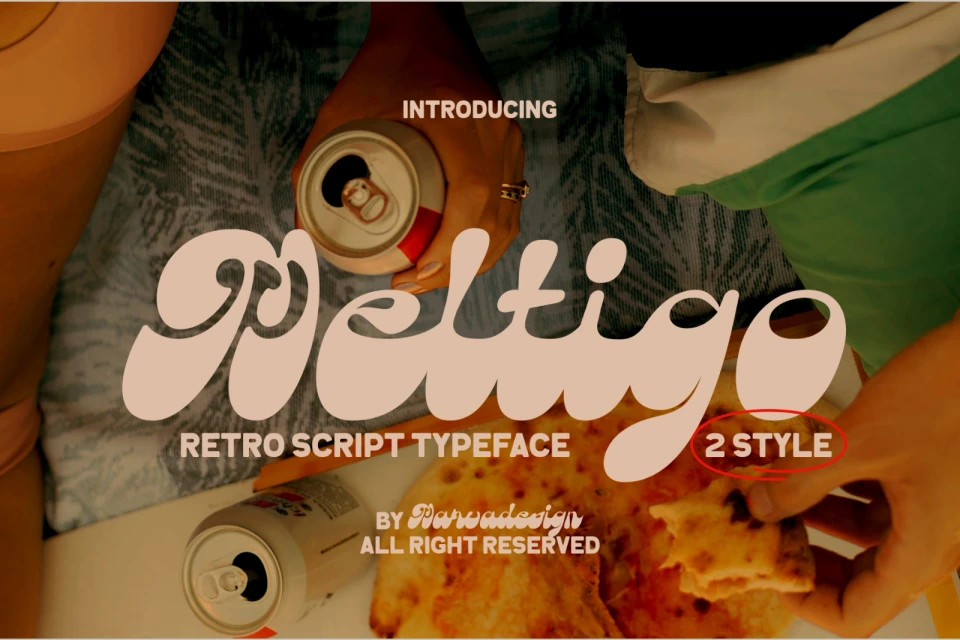 Meltigo - Classic Script Font