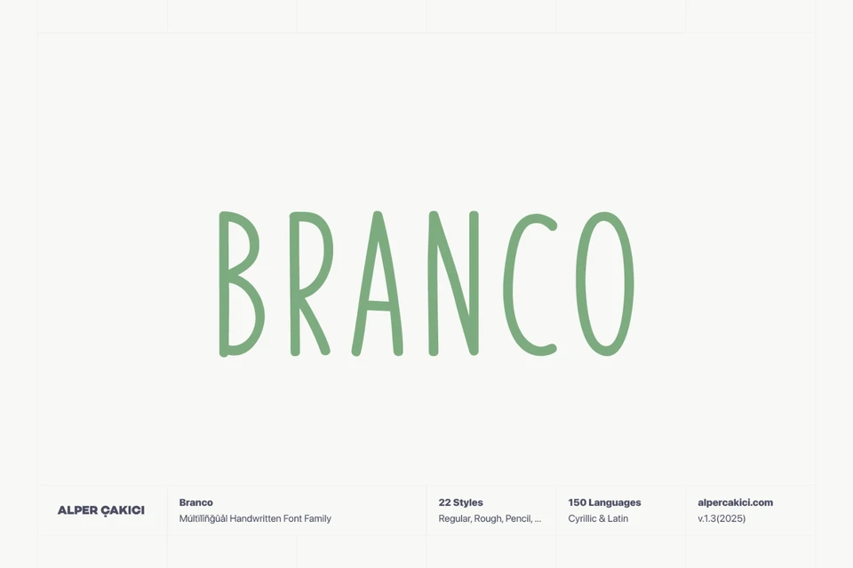 Branco - Múltïlîñgûål Handmade Family
