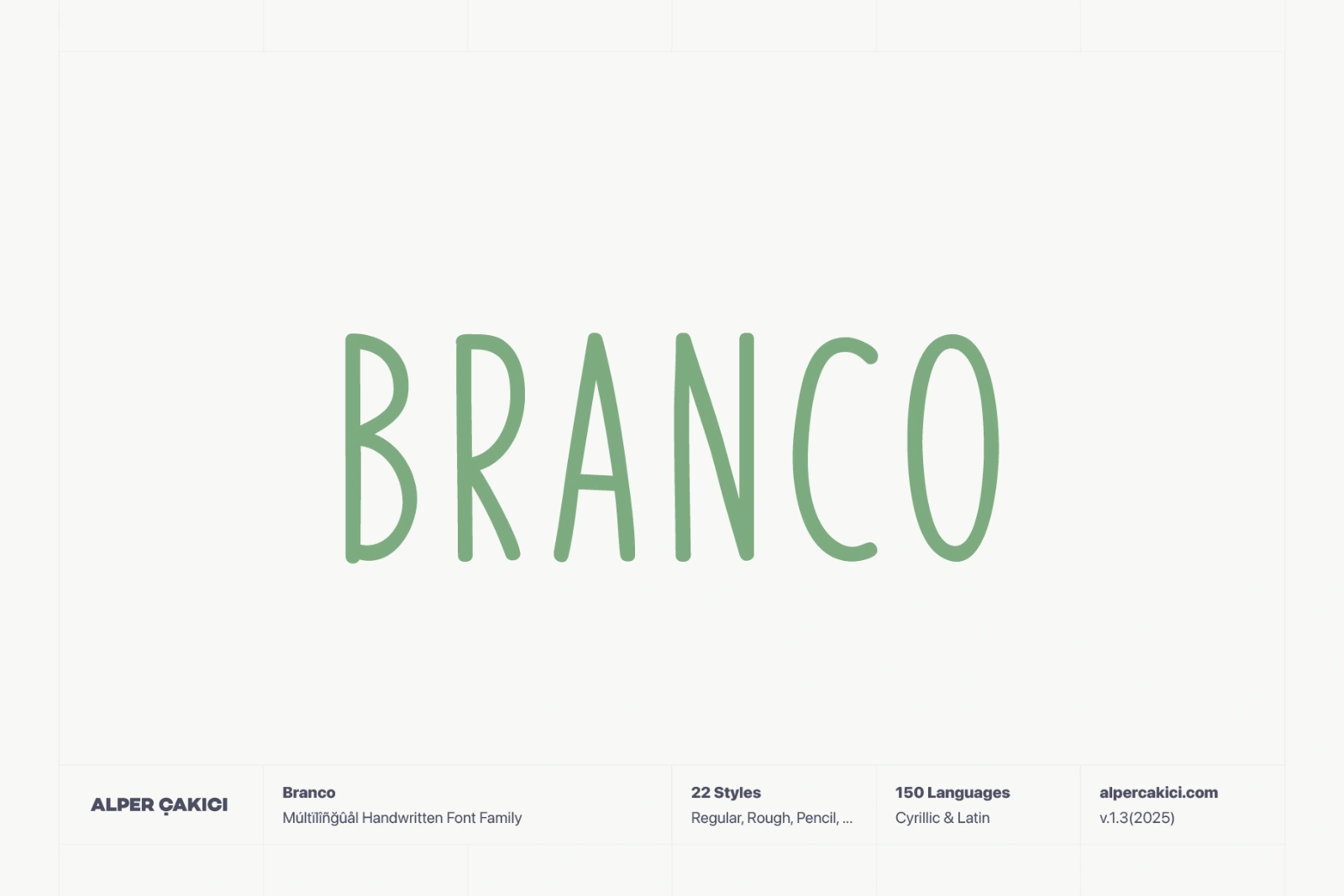 Branco - Múltïlîñgûål Handmade Family — image 1